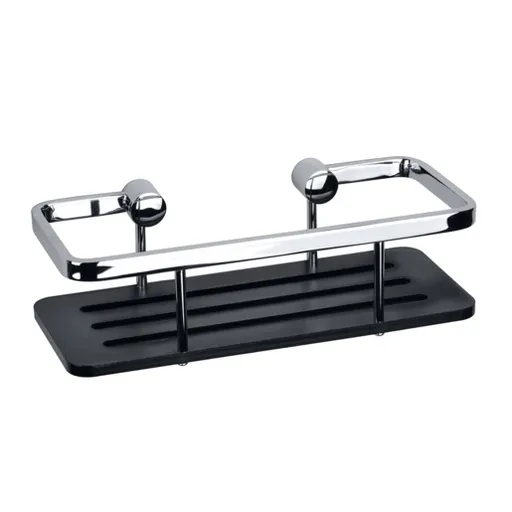 Bemeta Cytro polička chróm/čierna 146208396