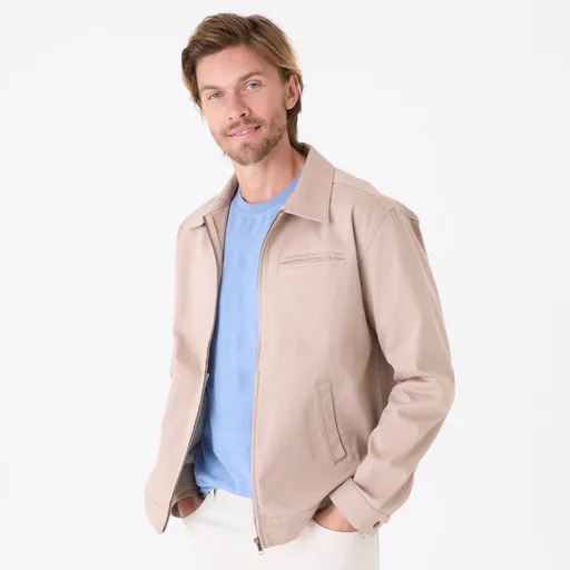 Bunda s golierom, na zips