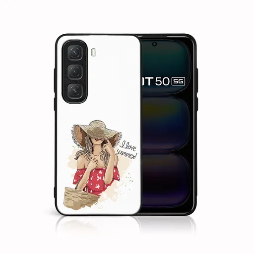 MY ART Ochranný kryt pre Infinix Hot 50 SUMMER (129)