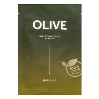 Barulab The Clean Vegan plátienková maska Mask Olive 23 g