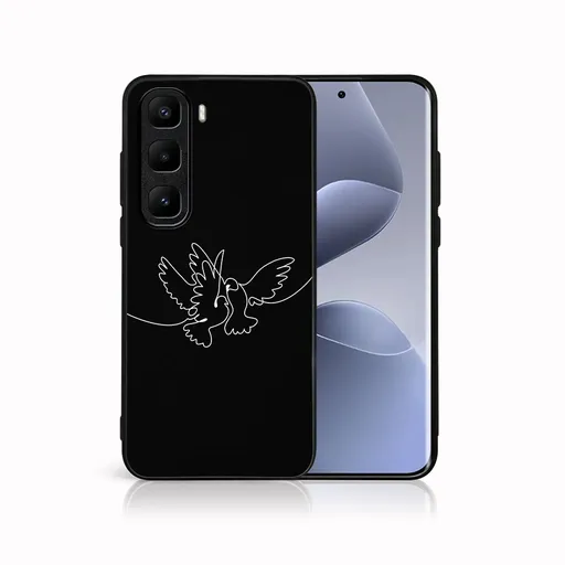 MY ART Ochranný kryt pre Infinix Hot 50 Pro+ WHITE DOVE (195)