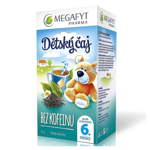 MEGAFYT Detský čaj bez kofeínu 20 x 1.75 g