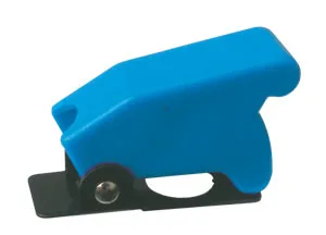 Prepínač páčkový  ochran.kryt -  modrý