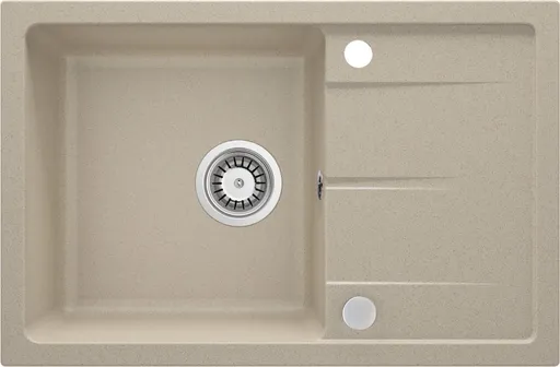 DEANTE DEANTE - Iba sandy - Granitový drez s odkvapkávačom ZRD_7113