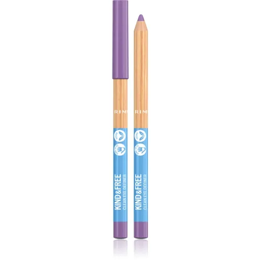 Rimmel Kind & Free ceruzka na oči s intenzívnou farbou odtieň 3 Grape 1,1 g