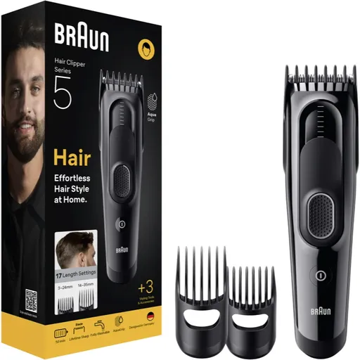 Braun Series 5 HC5530 zastrihávač vlasov s 3 stylingovými nástrojmi 1 ks
