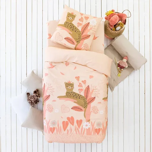 Detská bavlnená posteľná bielizeň s motívom Geparda zn. Colombine®