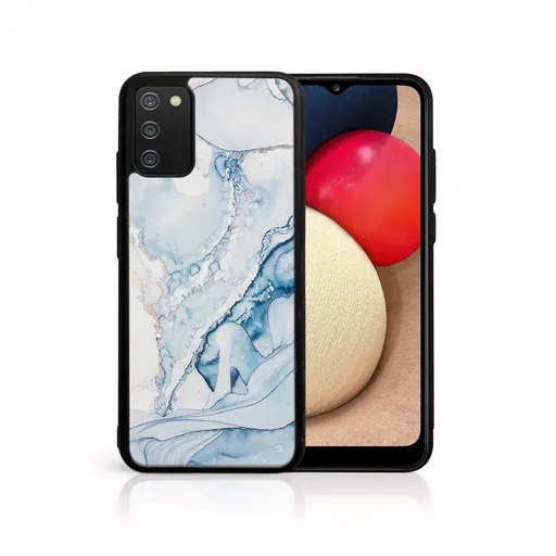 MY ART Ochranný obal Samsung Galaxy A02s -LIGHT BLUE (149)