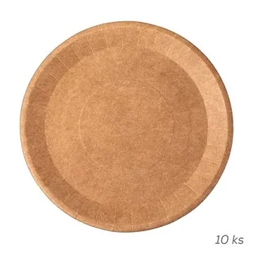 Orion Tanier papier plytký NATURE pr. 22,5 cm 10 ks (128406)