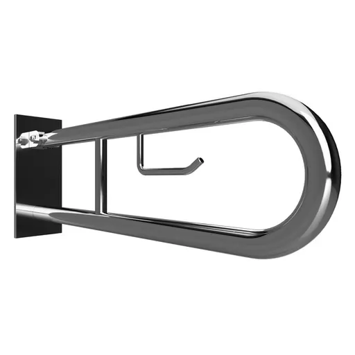 Bemeta Help madlo sklopné, s držiakom toal.pap.nehrdzavejúca oceľ 301407301