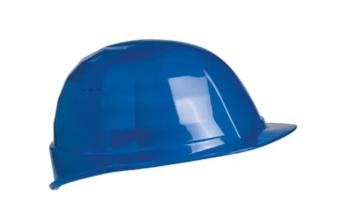 LAS Prilba PE, plast 6b UNI S 17 modrá