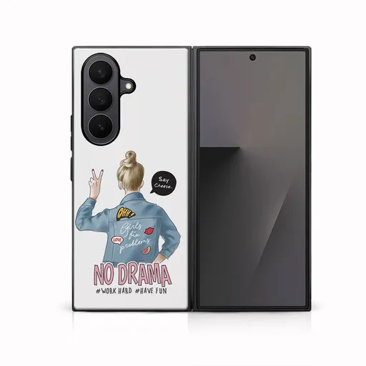 MY ART Ochranný kryt pre Samsung Galaxy Z Fold7 5G NO DRAMA (138)