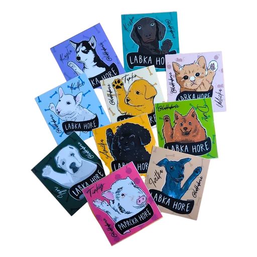 Labka Hore Sticker Pack