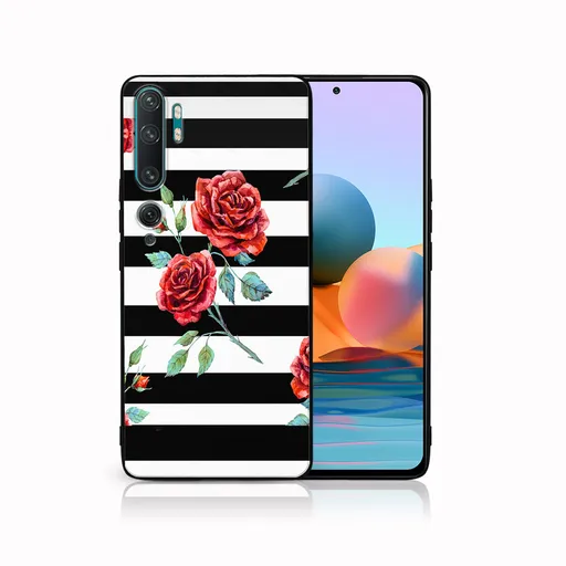 PROTEMIO MY ART Ochranný kryt  Xiaomi Mi Note 10 / Note 10 Pro BLACK AND WHITE (034)