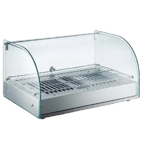 Ohrevná vitrína LINOREX® MINI – obla – jednopolicova