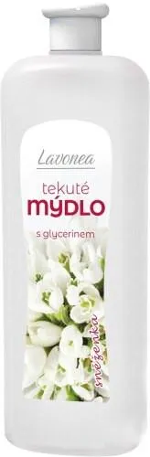 Mydlo tekuté Lavonea biele snežienka 1L