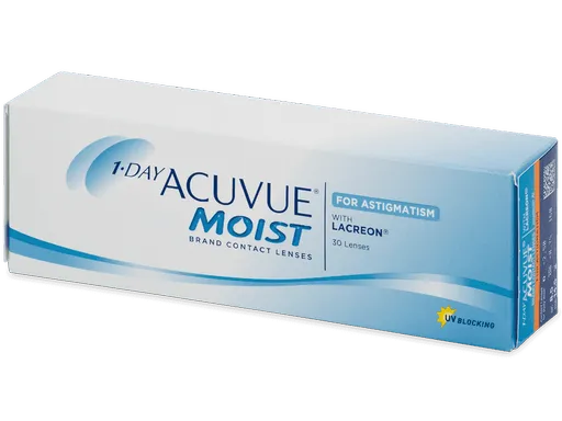1 Day Acuvue Moist for Astigmatism (30 šošoviek)