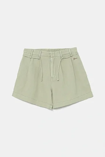 Detské šortky s ľanovou prímesou Guess