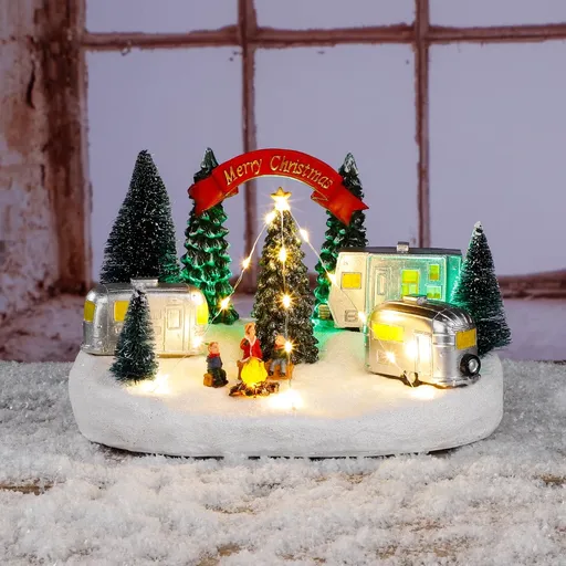 Haushalt international Osvětlená vánoční vesnička