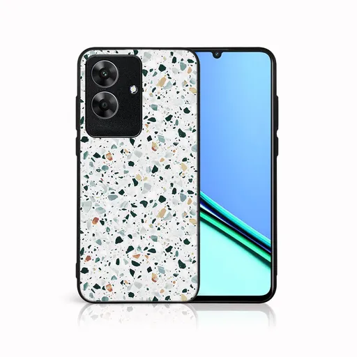 MY ART Ochranný kryt pre Realme Note 60 GREY TERRAZZO (163)
