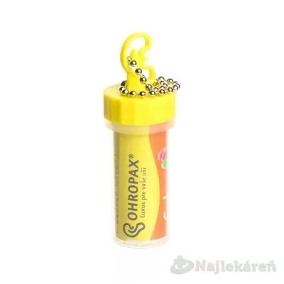 Ohropax COLOR Ušné vložky v tube 2 ks