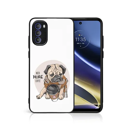 MY ART Ochranný kryt pre Motorola Moto G31 / G41 MORE COFFEE (184)