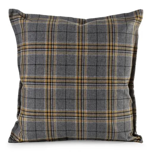 ArtFir Obliečka na vankúš GARDEN 24C | sivá/oranžová 45 x 45 cm