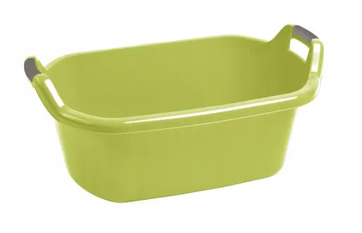 Vanička s ušami CURVER 35L oválna | zelená