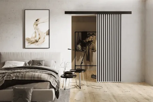 KIER Posuvné dvere BELMO | 90 cm Farba: Biela