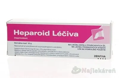 Heparoid Léčiva ung.der.1 x 30 g