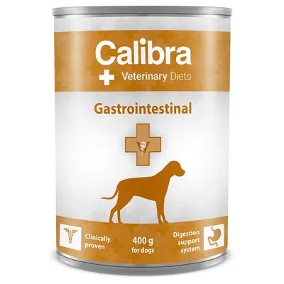Calibra Vet Diet Dog Gastrointestinal konzerva pre psy 400 g