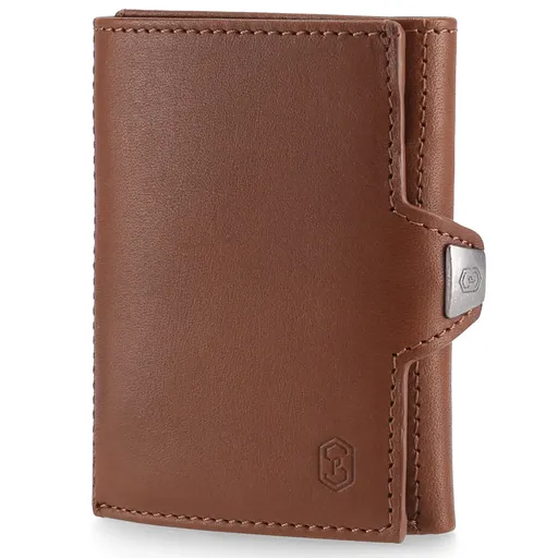 Slimpuro TRYO Slim Wallet 5 kariet vrecko na mince, 9,2 x 2,2 x 7,5 cm (Š x V xH), ochrana RFID