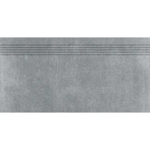 Schodovka Rako Rebel tmavo sivá 30x60 cm mat DCPSE742.1