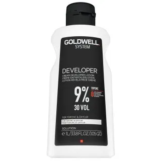 Goldwell System Cream Developer Lotion vyvíjacia emulzia pre všetky typy vlasov 9% 30 Vol. 1000 ml