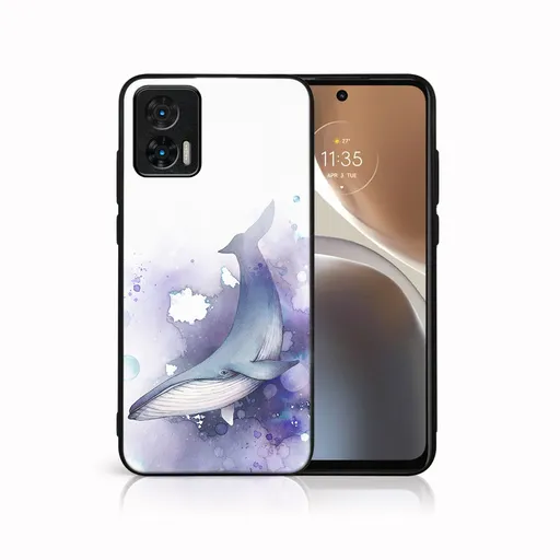 MY ART Ochranný kryt pre Motorola Edge 30 Neo WHALE (242)