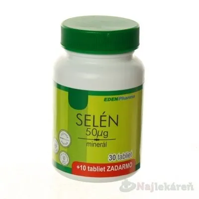 EdenPharma SELÉN 50 μg 40 tabliet