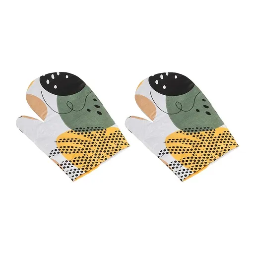 Bellatex Kuchynská chňapka Oblázky béžová, 28 x 18cm, 2 ks