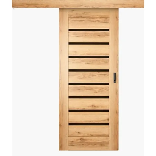 Interiérové dvere Naturel Zaria posuvné 70 cm dub natura ZARIACPLDN70PO + posuvný systém