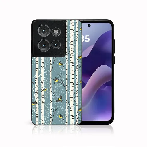 MY ART Kryt s vianočným dizajnom Motorola Moto G56 5G BIRCH (072)