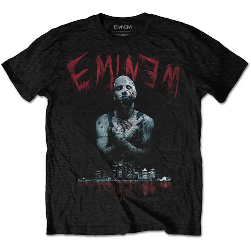 Eminem tričko Bloody Horror Čierna XL