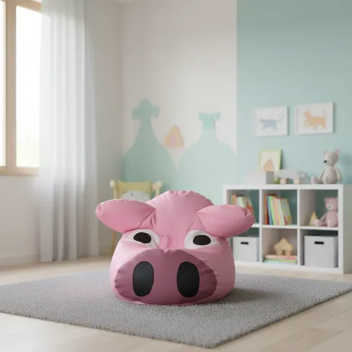 ArtPP Detský sedací vak PRASIATKO | PPY-40