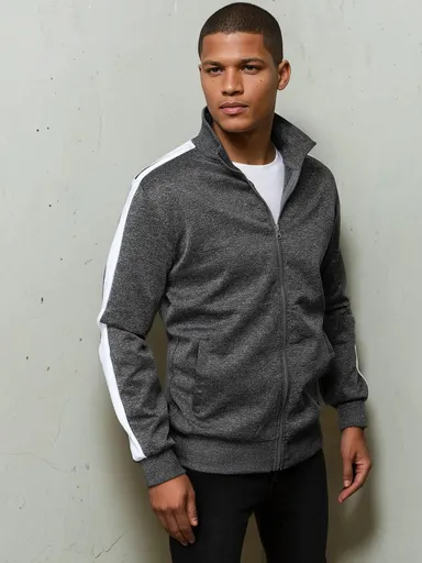 Senzačná pánska mikina bez kapucne