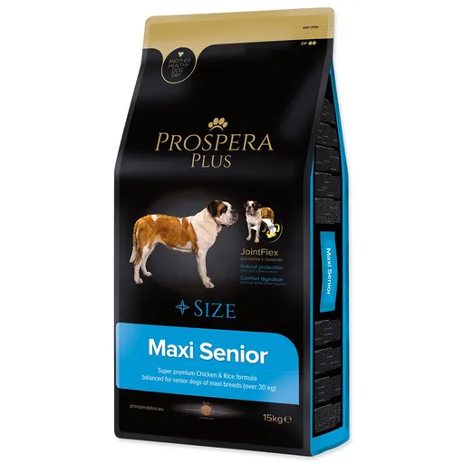 Krmivo Prospera Plus Maxi Senior kura s ryžou 15kg