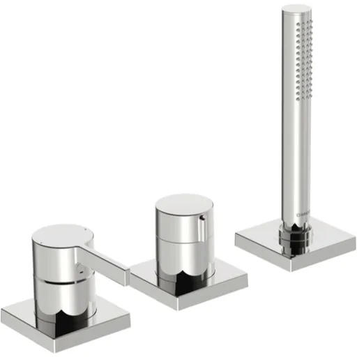 Vaňová batéria HANSA LOFT so sprchovacím setom chróm 57799483