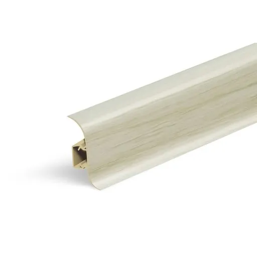 Lišta soklová Naturel javor patina , PVC dĺžka 250 cm, výška hrany 56 mm, NATNGF028