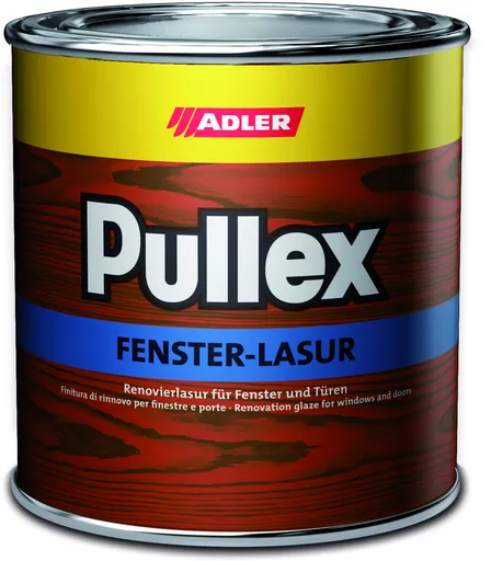 ADLER PULLEX-FENSTER LASUR - Rozpúšťadlová lazúra na renováciu drevených okien a vchodových dverí ST 01/3 - oh la la!, 0,75 L