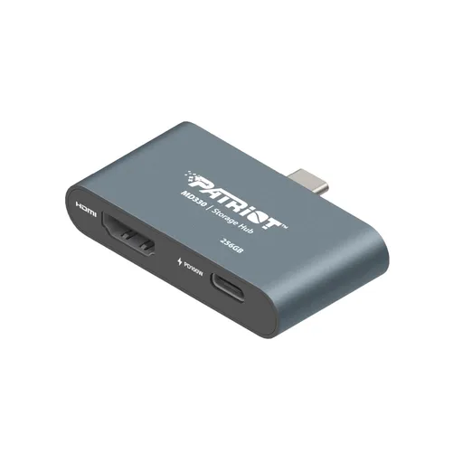256GB Patriot HUB + úložisko MD300 USB-C+ HDMI