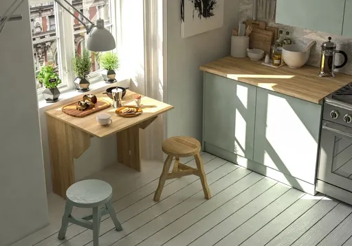 Szynaka Písací stôl so sklápacou doskou BINGO | dub sonoma