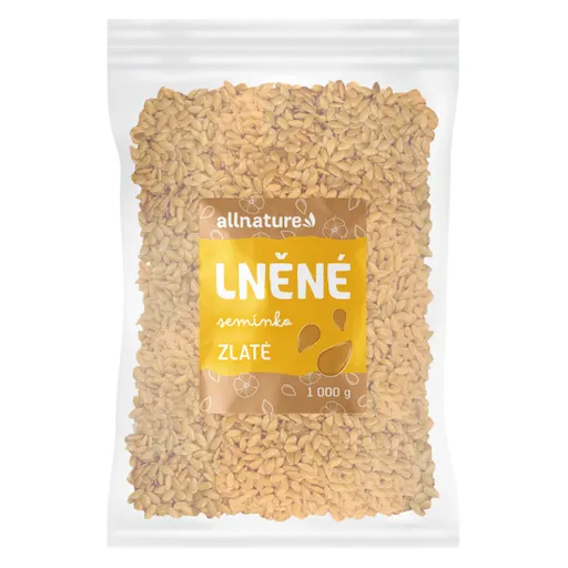 ALLNATURE Ľanové semienko zlaté 1000 g
