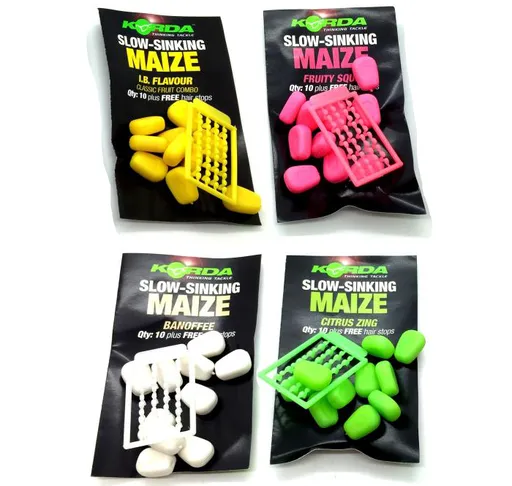 Korda umelá kukurica slow sinking maize-biela banán-smotana